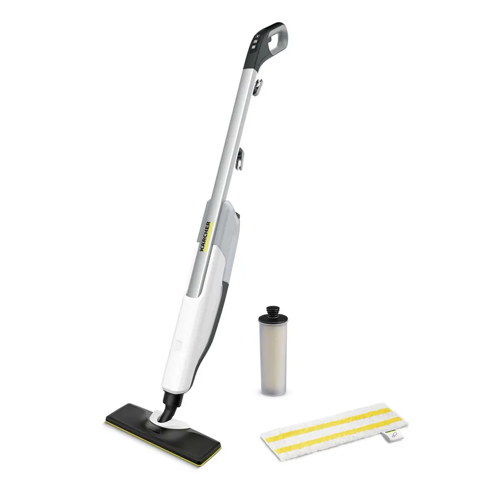 ⁨Kärcher SC 2 UPRIGHT Steam mop 0.4 L 1600 W Black, White⁩ at Wasserman.eu