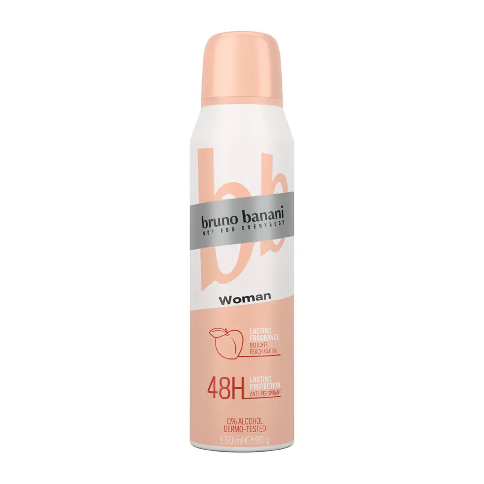 ⁨BRUNO BANANI  Antyperspirant w sprayu Women 150 ml⁩ w sklepie Wasserman.eu