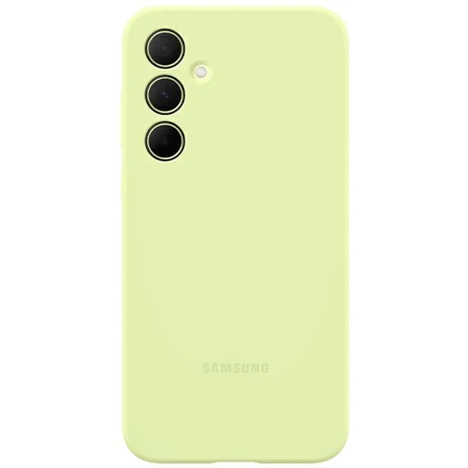 ⁨Etui Samsung EF-PA356TMEGWW A35 5G A356 limonka/lime Silicone Cover⁩ w sklepie Wasserman.eu