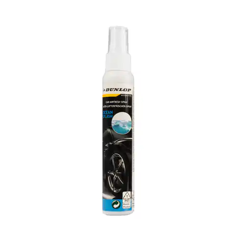 ⁨Dunlop - Odświeżacz powietrza w sprayu do samochodu 60 ml (ocean splash)⁩ w sklepie Wasserman.eu