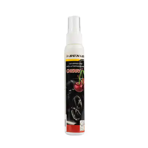 ⁨Dunlop - Odświeżacz powietrza w sprayu do samochodu 60 ml (cherry)⁩ w sklepie Wasserman.eu