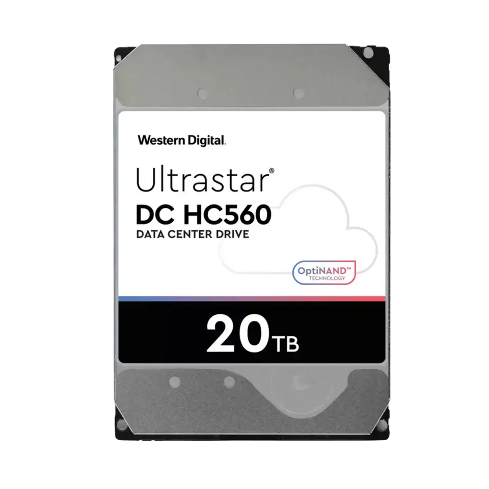 ⁨WD Ultrastar DC HC560 20 TB 0F38652 (20 TB /3.5" /7200RPM )⁩ w sklepie Wasserman.eu