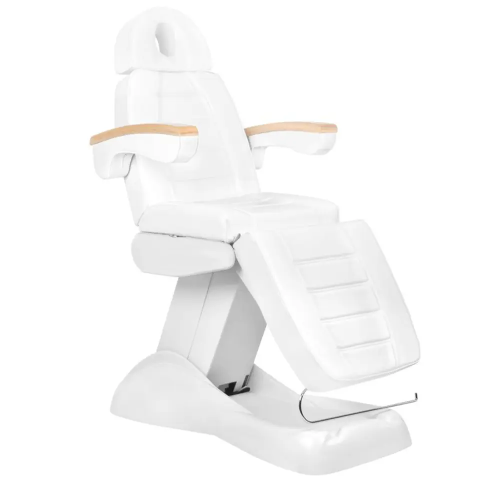 ⁨Cosmetic chair elektr. Lux white⁩ at Wasserman.eu