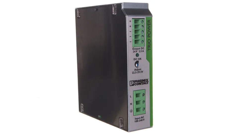 ⁨Switch mode power supply 100-240V AC/24V DC 60W 2,5A (modular) TRIO-PS/1AC/24DC/2,5 2866268⁩ at Wasserman.eu