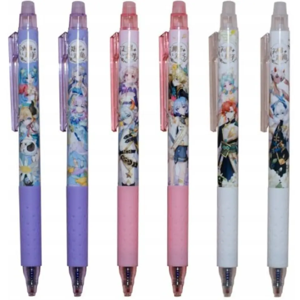 Długopis usuwalny automatyczny 0,5mm niebieski Korean Flower Manga MG AKPJ23006 w sklepie Wasserman.eu