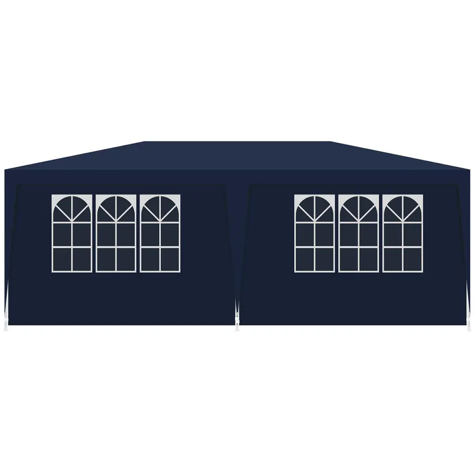 ⁨PAWILON NAMIOT OGRODOWY CATERINGOWY PE 6x3M + 6 ŚCIANEK GRANATOWY⁩ w sklepie Wasserman.eu