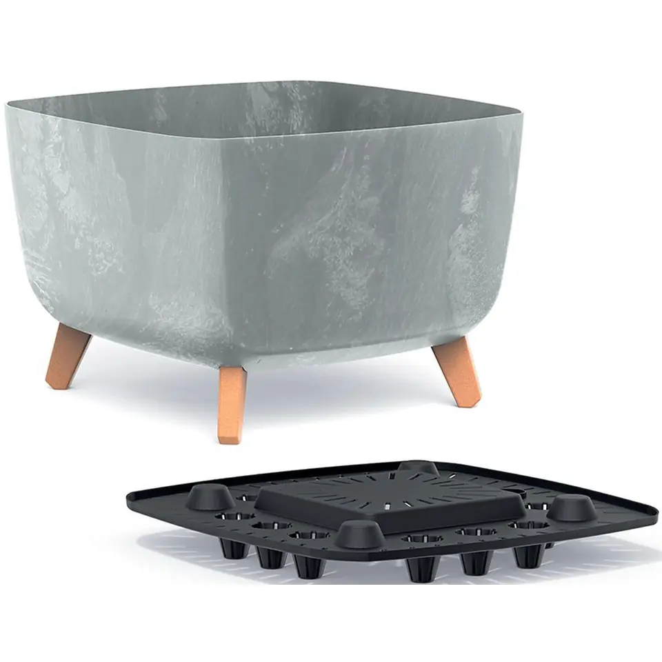 ⁨DONICZKA GRACIA SQUARE BETON EFFECT 39x39CM⁩ w sklepie Wasserman.eu