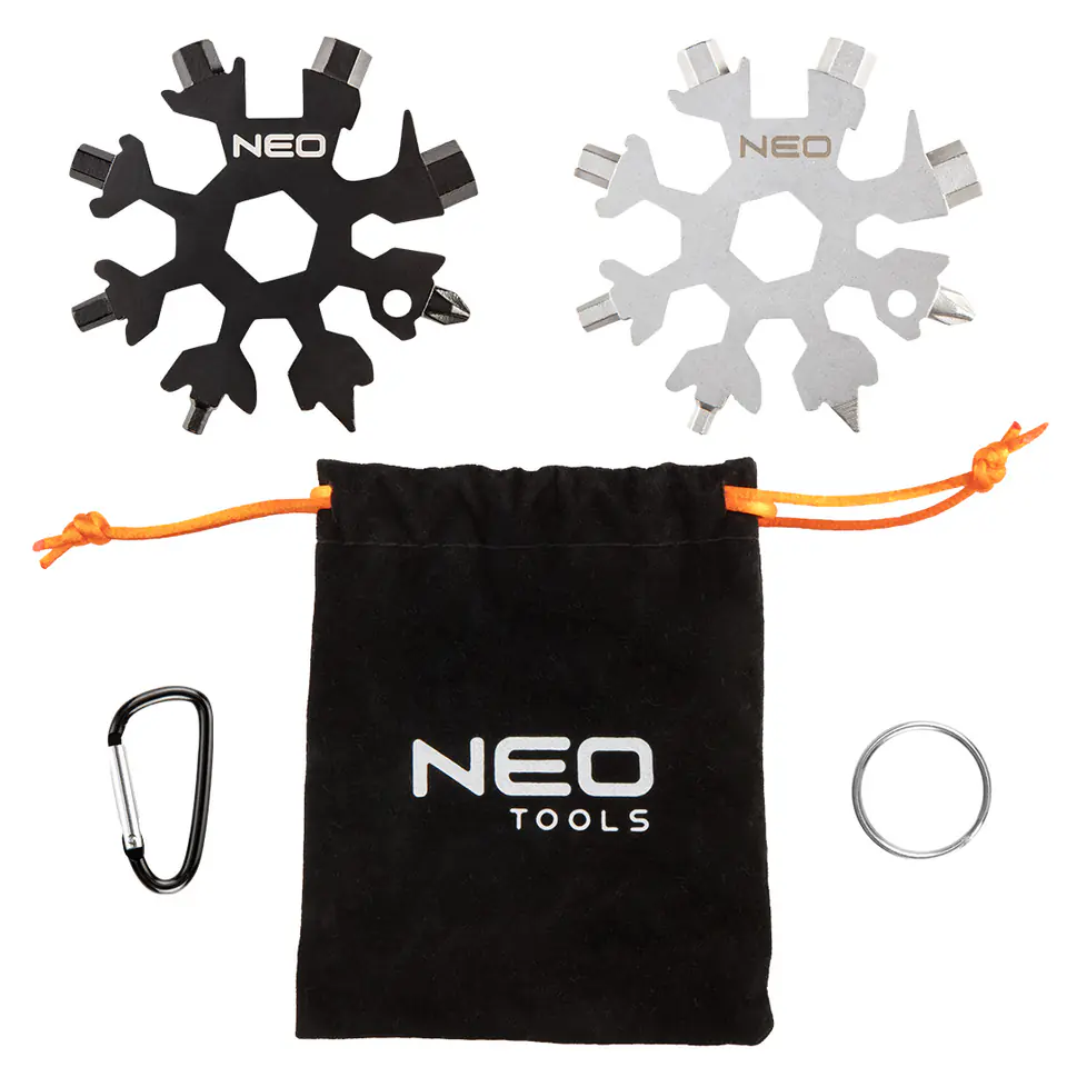 ⁨MULTI-TOOL SNOWFLAKE 19IN1, 2 PCS.⁩ at Wasserman.eu