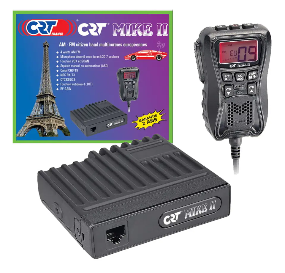 Radio CB CRT Mike II AM/FM w sklepie Wasserman.eu