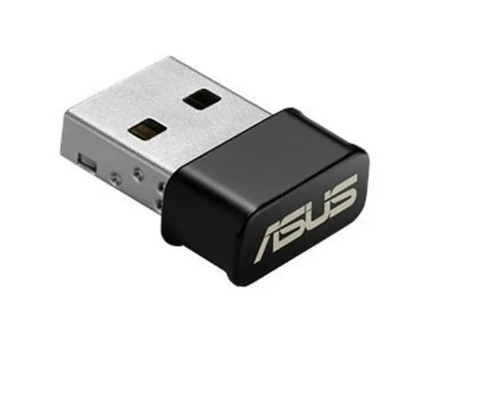 ⁨Karta sieciowa bezprzewodowa ASUS USB-AC53 Nano⁩ w sklepie Wasserman.eu