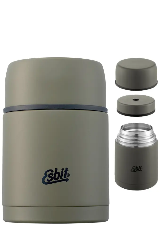 ⁨Esbit food jug dinner thermos 750ml - olive green⁩ at Wasserman.eu