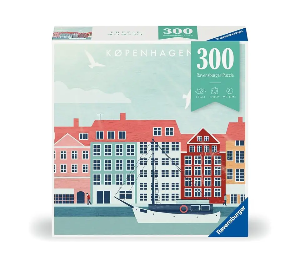 ⁨Puzzle Moment 300 Kopenhaga⁩ w sklepie Wasserman.eu