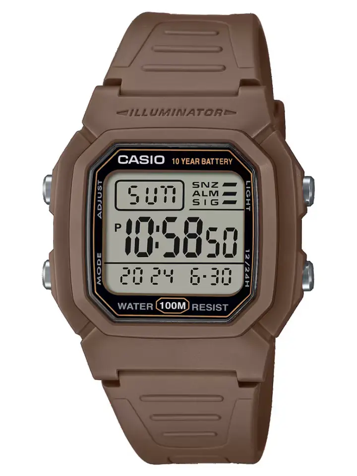 ⁨ZEGAREK MĘSKI CASIO W-800H-5A KLASYKA + BOX⁩ w sklepie Wasserman.eu