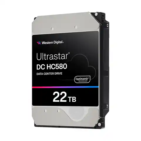 ⁨Dysk serwerowy HDD Western Digital Ultrastar DC HC580 WUH722422ALE6L4 (22 TB; 3.5"; SATA III)⁩ w sklepie Wasserman.eu