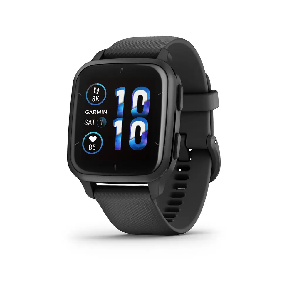 ⁨Zegarek sportowy Garmin Venu Sq 2 Music Black/ Slate⁩ w sklepie Wasserman.eu