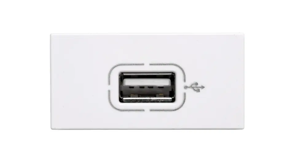 ⁨MOSAIC Socket white USB 078761⁩ at Wasserman.eu