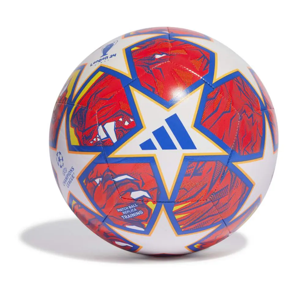 ⁨Piłka nożna adidas UCL Training (kolor Wielokolorowy, rozmiar 3)⁩ w sklepie Wasserman.eu