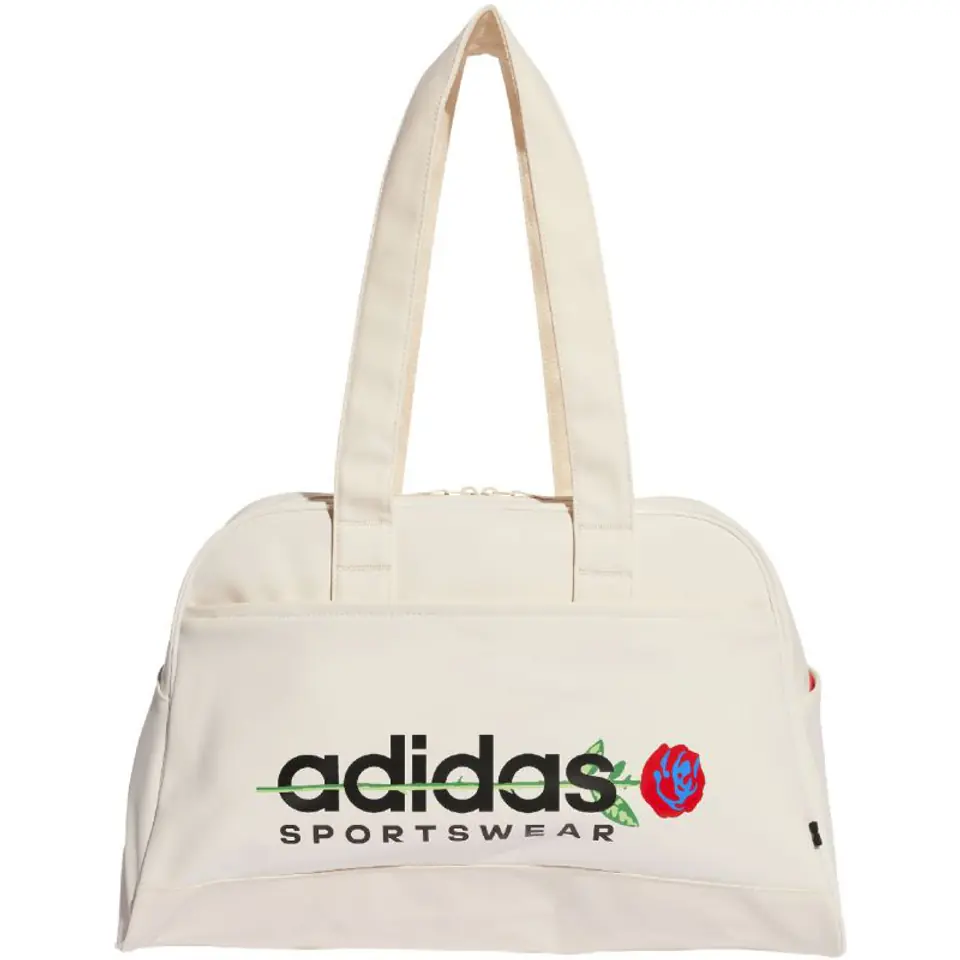 ⁨Torba adidas Essentials Flower Bowl Shoulder (kolor Beżowy/Kremowy)⁩ w sklepie Wasserman.eu