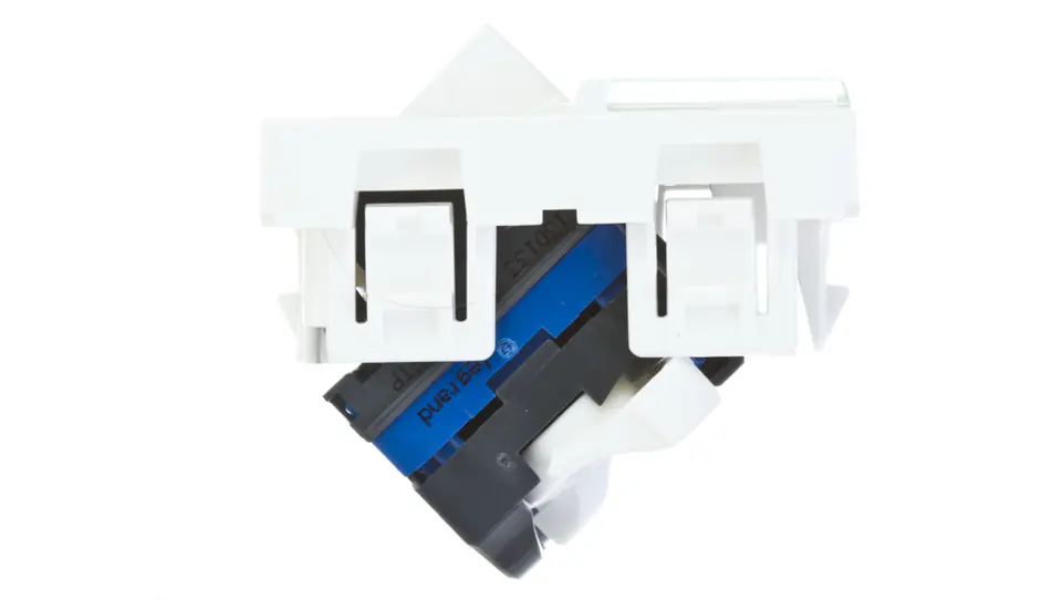 MOSAIC Computersockel Doppel RJ45 Kat.6 FTP IP20 weiß 076506 im Wasserman.eu