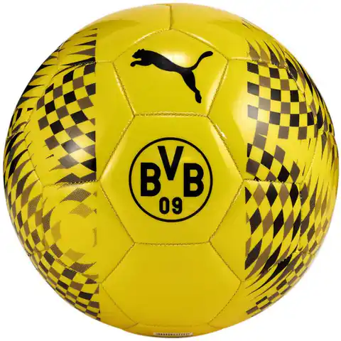 ⁨Piłka nożna Puma Borussia Dortmund 084153 (kolor Żółty, rozmiar 5)⁩ w sklepie Wasserman.eu