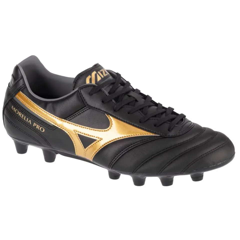 ⁨Buty piłkarskie Mizuno Morelia II Pro FG M (kolor Czarny, rozmiar 47)⁩ w sklepie Wasserman.eu