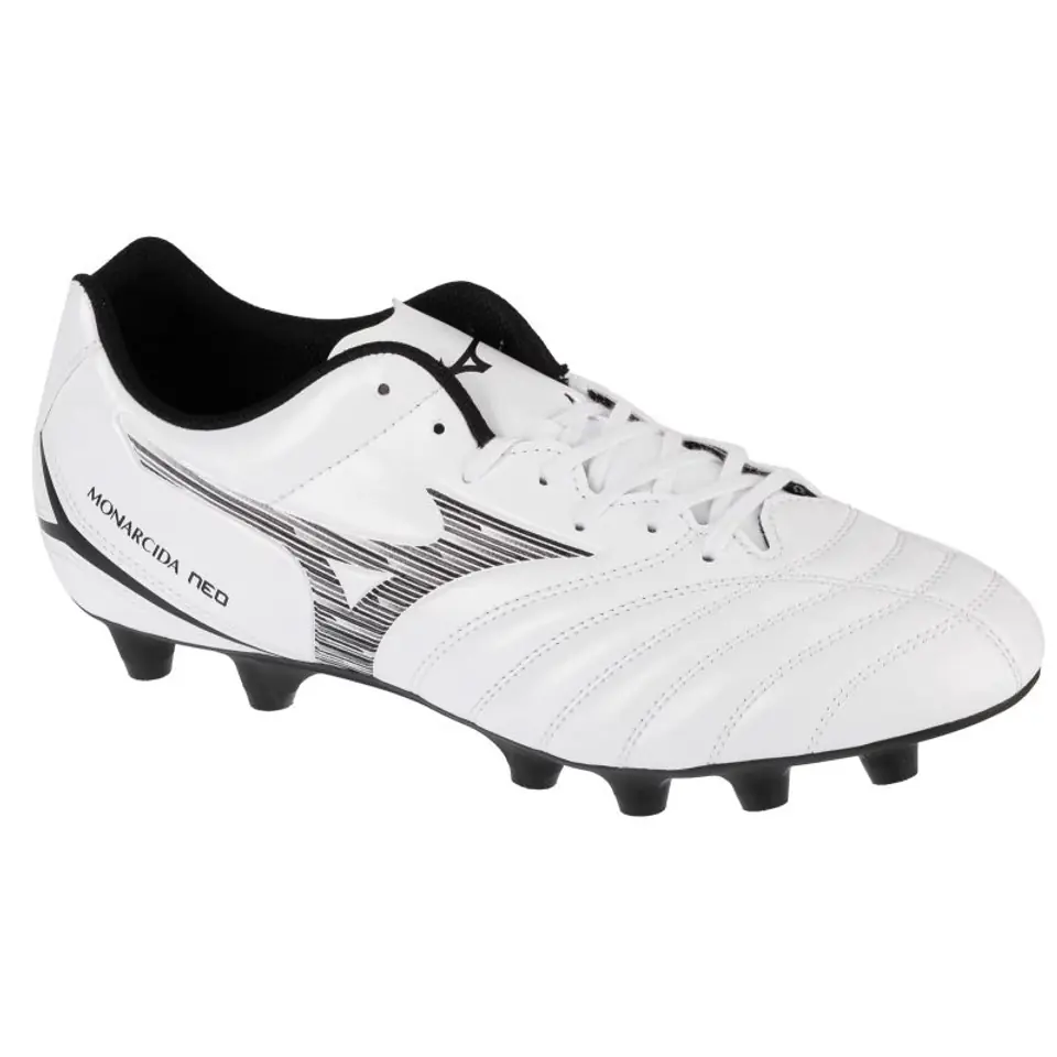 ⁨Buty piłkarskie Mizuno Monarcida Neo III Select Md M (kolor Biały, rozmiar 47)⁩ w sklepie Wasserman.eu