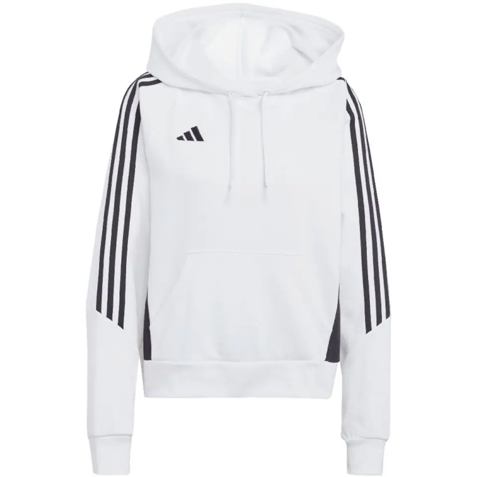 ⁨Bluza adidas Tiro 24 Hooded W (kolor Biały, rozmiar L)⁩ w sklepie Wasserman.eu