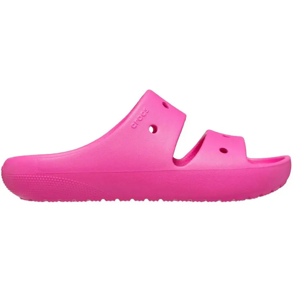 ⁨Klapki Crocs Classic Sandal v2 Jr 209421 (kolor Różowy, rozmiar 33-34)⁩ w sklepie Wasserman.eu