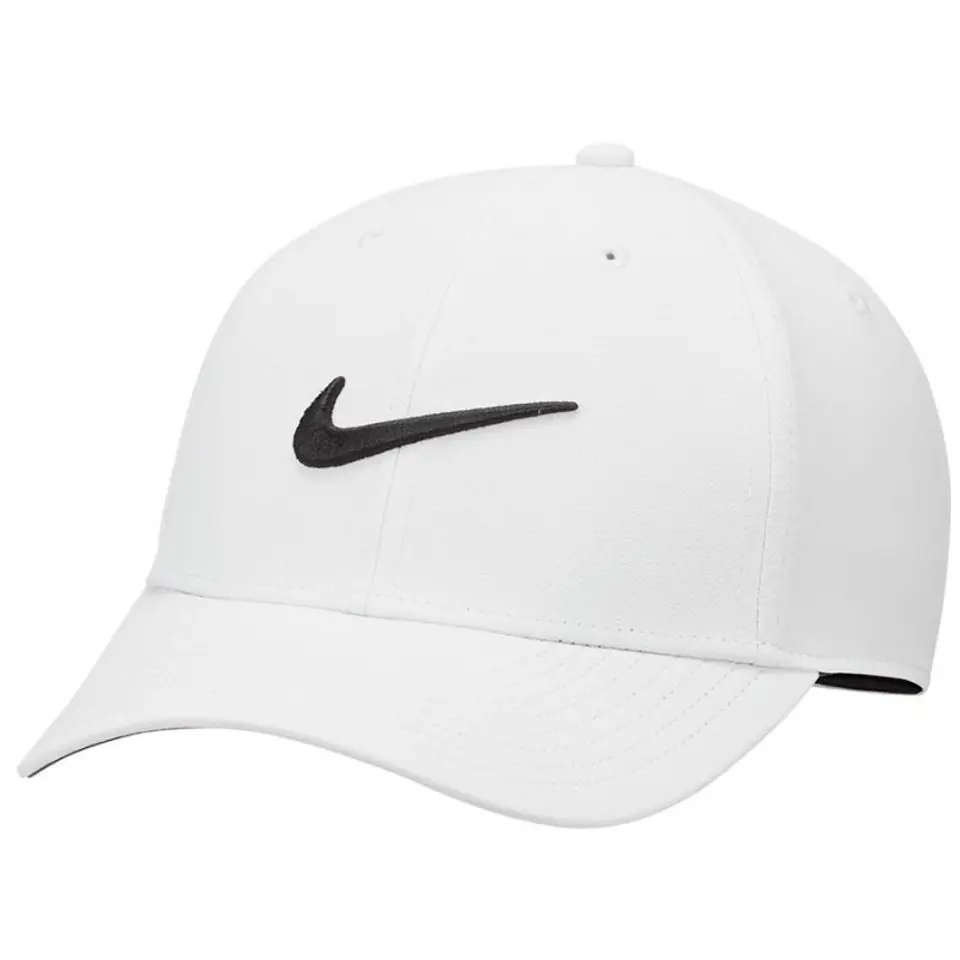 ⁨Czapka z daszkiem Nike DF Club Cap (kolor Biały)⁩ w sklepie Wasserman.eu