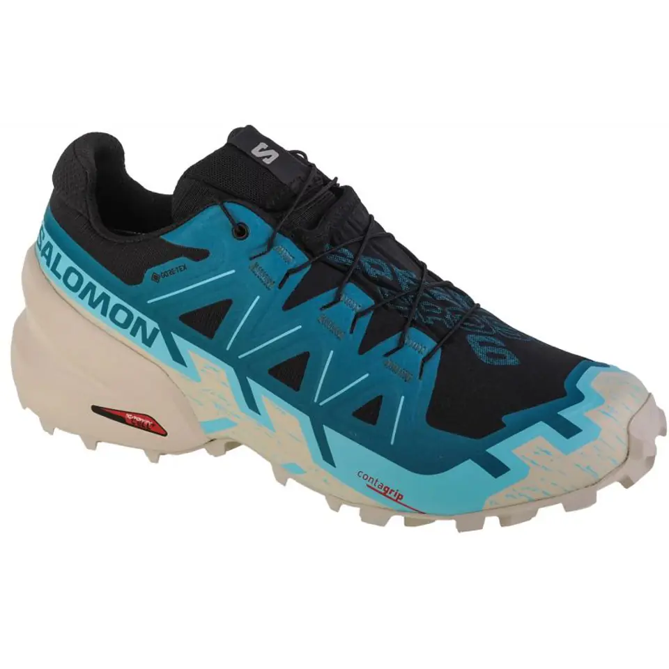 ⁨Buty do biegania Salomon Speedcross 6 GTX M (kolor Niebieski, rozmiar 44 2/3)⁩ w sklepie Wasserman.eu