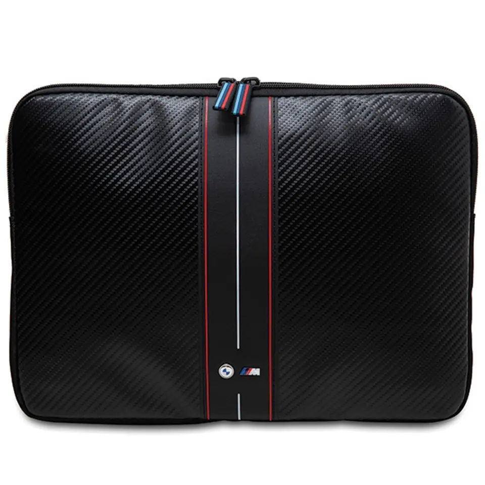 ⁨BMW Sleeve BMCS16COMSCAKR 16" czarny/black Carbon Red Stripes⁩ w sklepie Wasserman.eu