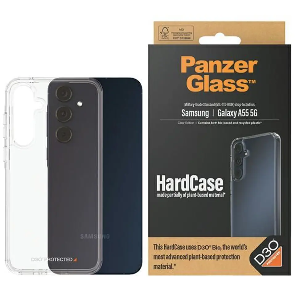 PanzerGlass HardCase Sam A55 5G A556 D3O 3xMilitary grade 0470 w sklepie Wasserman.eu