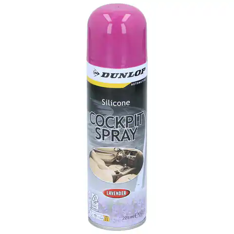 ⁨Dunlop - Spray do czyszczenia kokpitu 225 ml (lavender)⁩ w sklepie Wasserman.eu