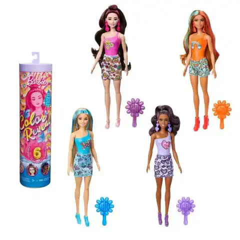 ⁨Barbie Color Reveal Lalka Seria Kolorowe wzory⁩ w sklepie Wasserman.eu