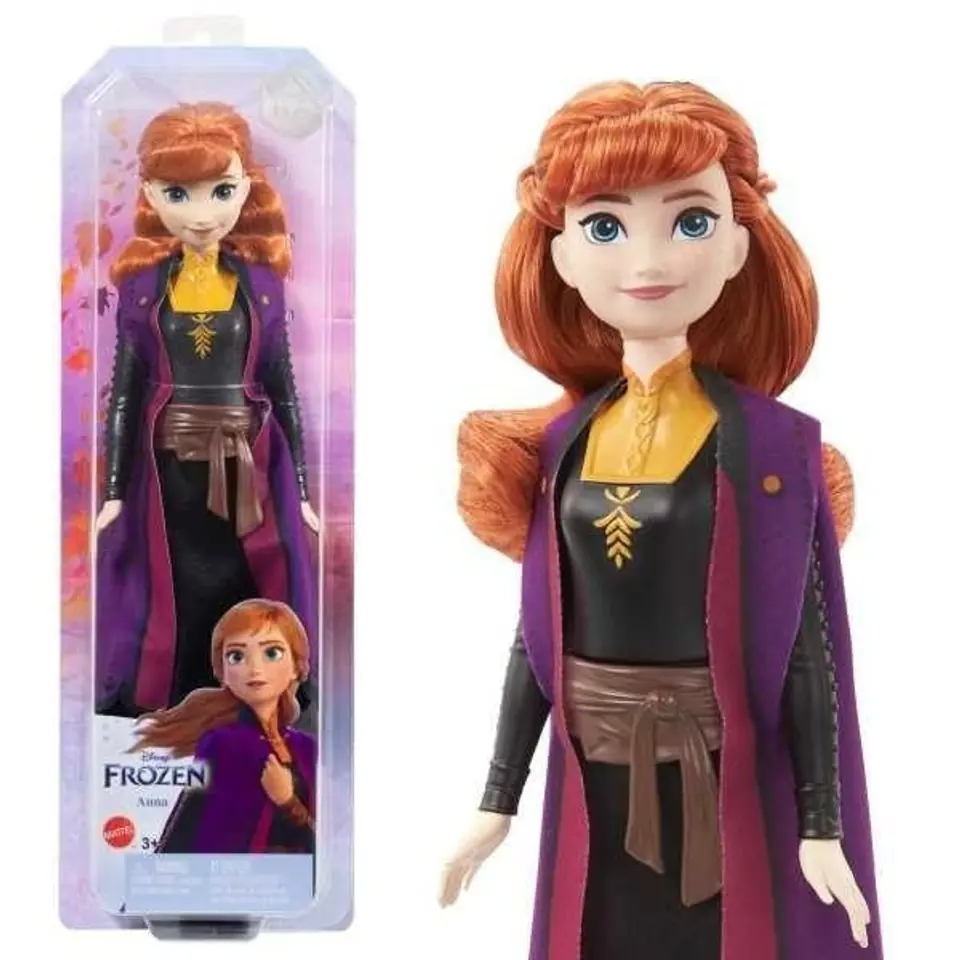 ⁨Disney Frozen Kraina Lodu Lalka Anna HLW50⁩ w sklepie Wasserman.eu