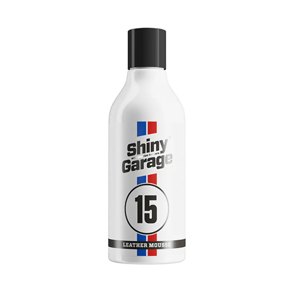 ⁨Shiny Garage Leather Mousse 250ml -krem do pielęgnacji skóry⁩ w sklepie Wasserman.eu