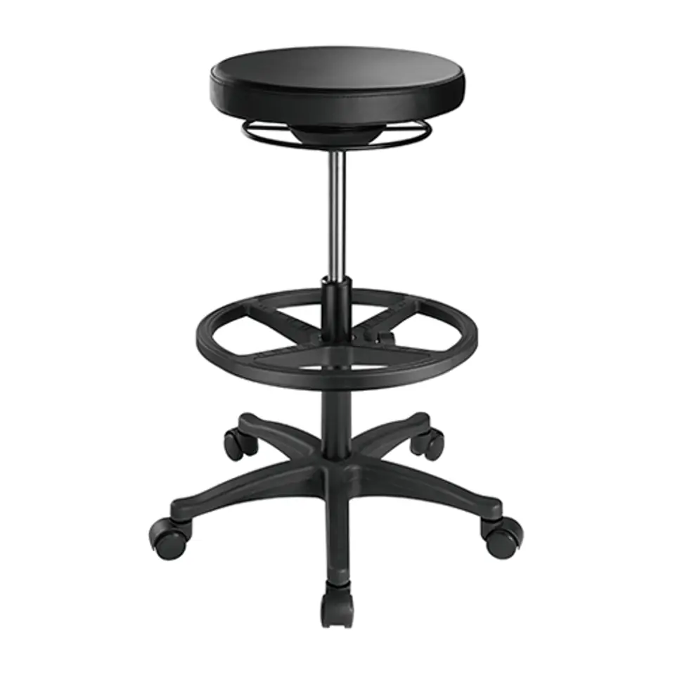 Aktywny hoker ergonomiczny z podnóżkiem Zippy 02 w sklepie Wasserman.eu