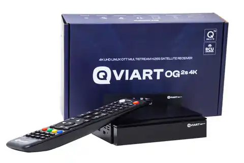 ⁨Qviart OG2s 4K LINUX Enigma2 OpenATV SAT IPTV⁩ w sklepie Wasserman.eu