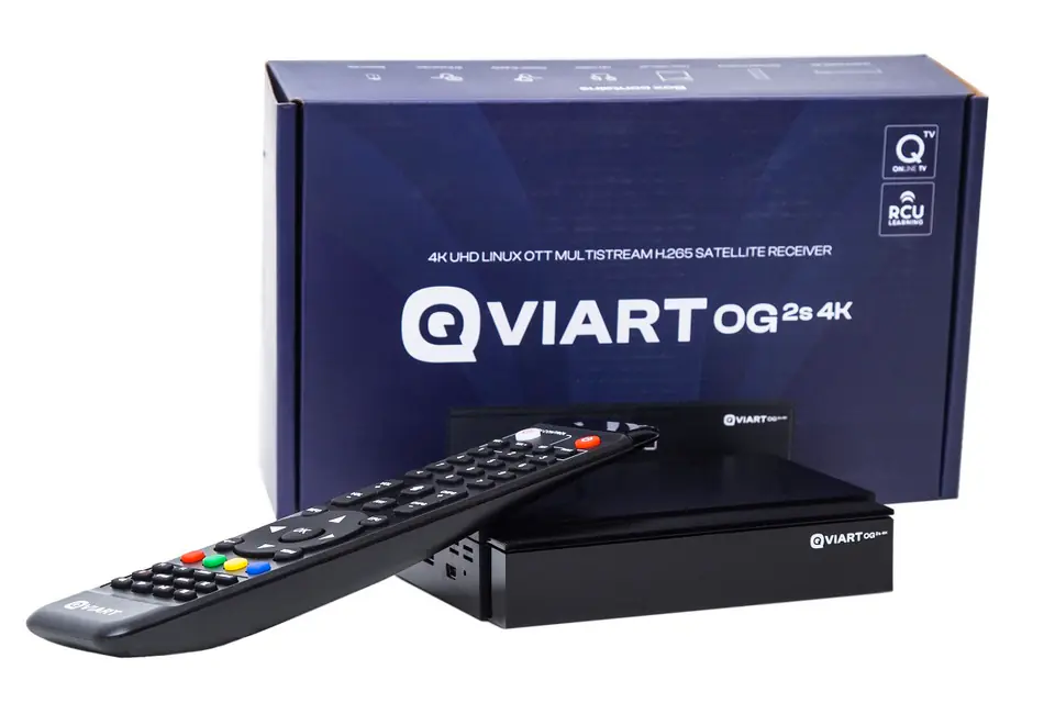 Qviart OG2s 4K LINUX Enigma2 OpenATV SAT IPTV w sklepie Wasserman.eu