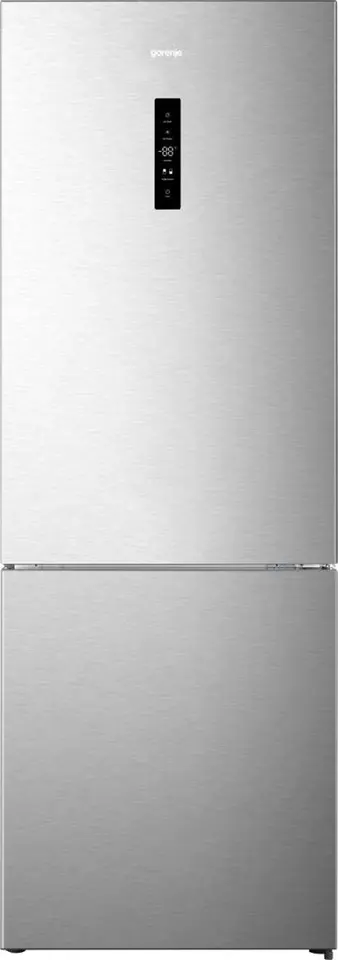 ⁨Gorenje NRK720EAXL4 fridge-freezer Freestanding 495 L E Grey⁩ at Wasserman.eu