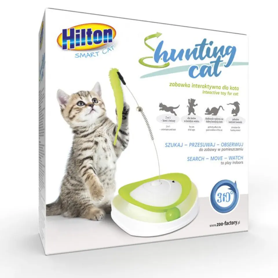 ⁨HILTON Smart Hunting Cat Zabawka Interaktywna dla kota⁩ w sklepie Wasserman.eu