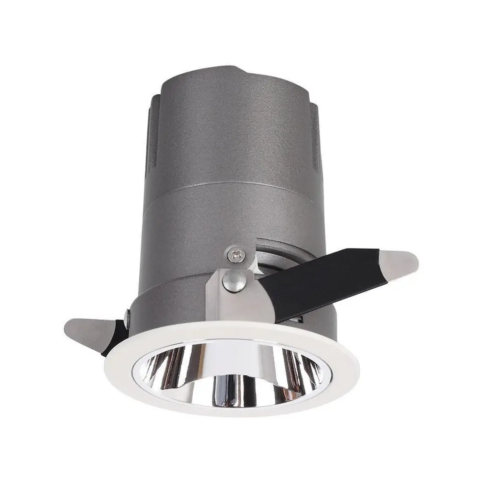 ⁨LED luminaire V-TAC Downlight VT-2907 6W COB CREE CRI95+ UGR19 4000K 400lm (SKU 1480) Silver⁩ at Wasserman.eu