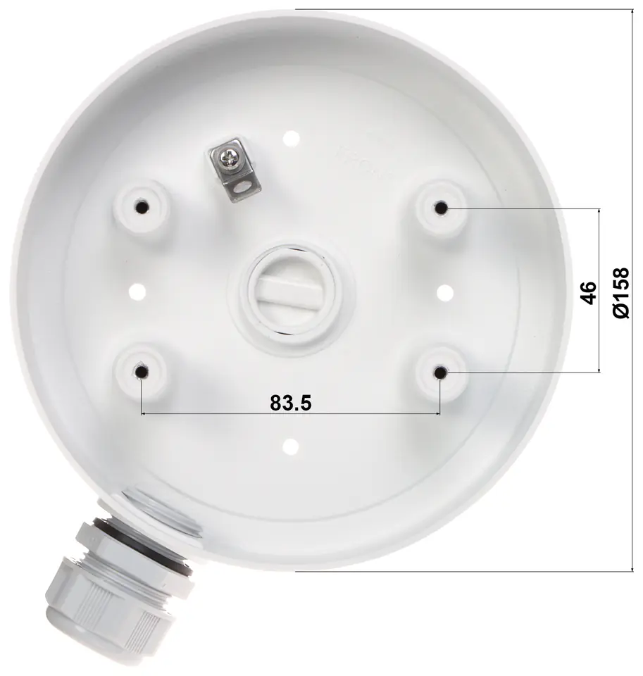 ⁨UCHWYT KAMERY DS-1280ZJ-SD11 Hikvision⁩ w sklepie Wasserman.eu