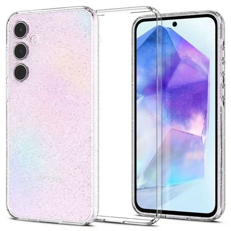 ⁨Spigen Liquid Crystal Glitter Sam A55 5G ACS07538⁩ w sklepie Wasserman.eu