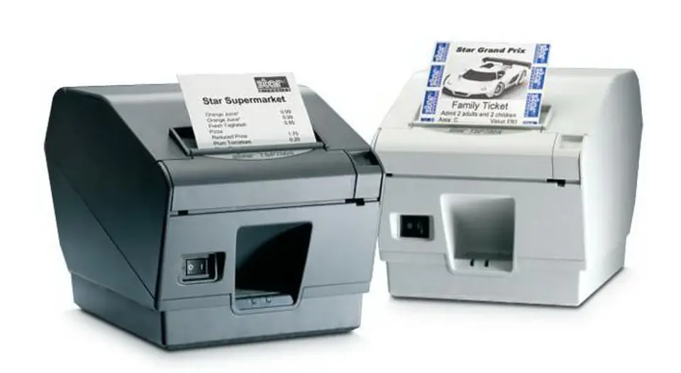 ⁨Star Micronics TSP743II-24, ETHERNET, BLACK⁩ w sklepie Wasserman.eu