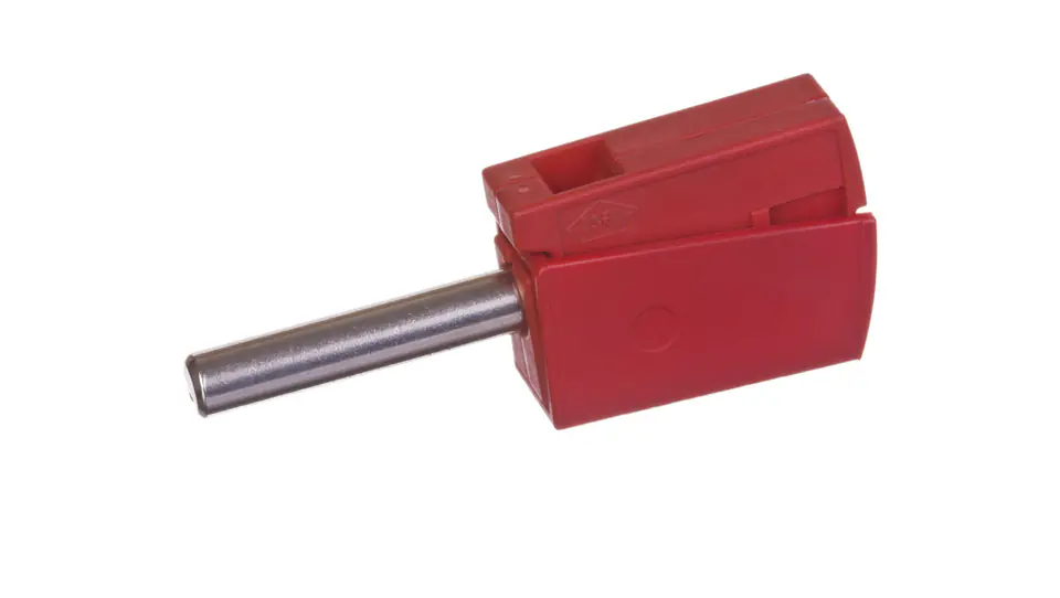 Banana plug for socket diameter 4mm red 215-212 at Wasserman.eu