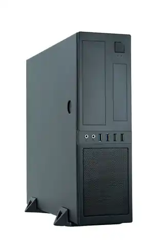 ⁨Chieftec CS-12B computer case Tower Black 250 W⁩ at Wasserman.eu