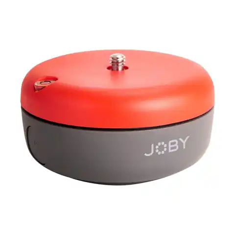 ⁨Joby Spin tripod head Red Polycarbonate (PC), Steel, Thermoplastic elastomer (TPE) 1/4"⁩ at Wasserman.eu