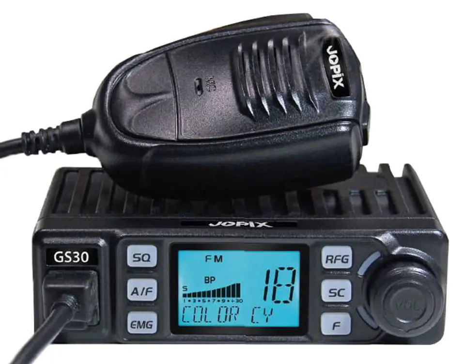 Jopix GS-30 AM/FM 12/24 ASQ/RF-GAIN LCD 6 kolorów w sklepie Wasserman.eu