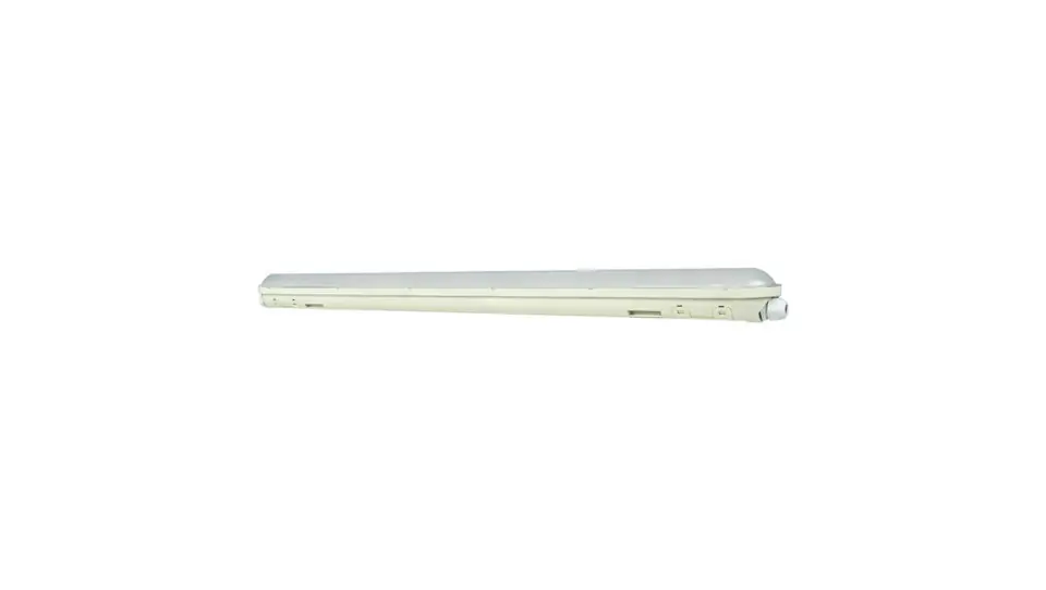 ⁨DAMPPROOF ECO VERY WIDE GREY LINEAR LED HERMETIC LIGHT FIXTURE 52W 4000K 7020LM 1500MM IP65 120ST PC⁩ at Wasserman.eu